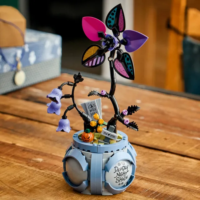 【LEGO 樂高】迪士尼系列 43288 莎莉的花盆(聖誕夜驚魂 迪士尼 禮物 積木)