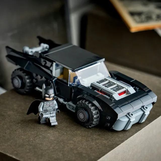 【LEGO 樂高】DC超級英雄系列 76332 《蝙蝠俠》蝙蝠車 (超級英雄玩具 玩具車 玩具 積木)