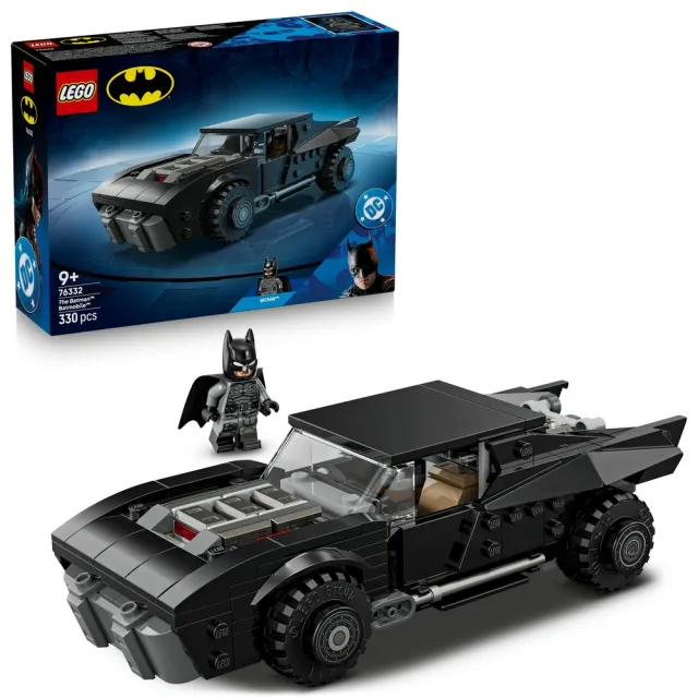 【LEGO 樂高】DC超級英雄系列 76332 《蝙蝠俠》蝙蝠車 (超級英雄玩具 玩具車 玩具 積木)