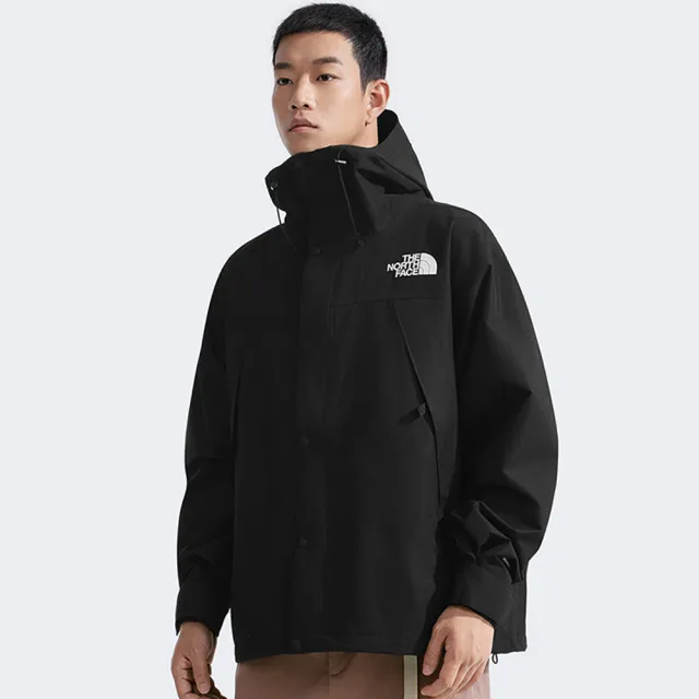 【決定】ノースフェイス　 The North Face 官方旗艦】經典ICON-北面男款黑色DryVent防水透氣