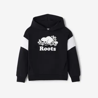 【Roots】Roots 大童-COOPER COLOUR BLOCK 連帽上衣(黑色)