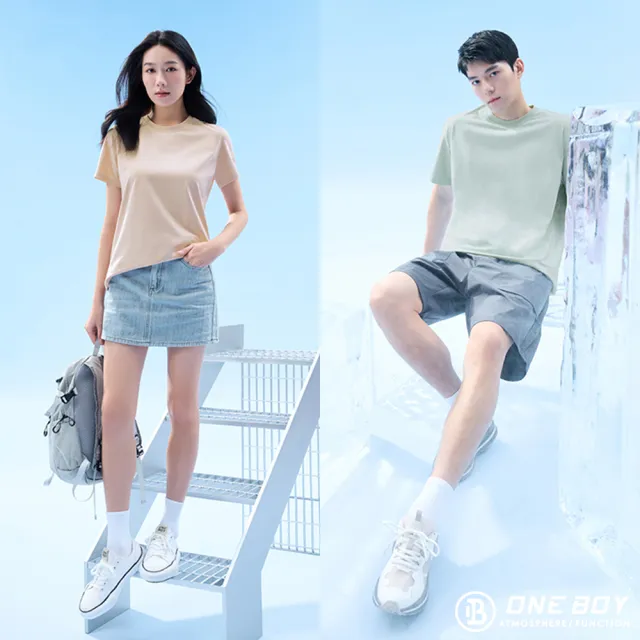 【ONE BOY】女款-透氣吸濕柔軟滑順祕魯棉冰棉T恤2.0(N252501)