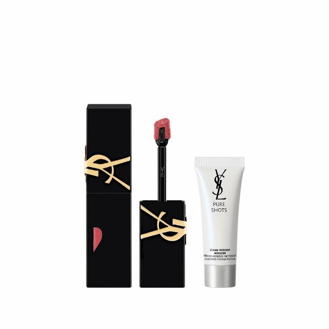 【YSL】官方直營 奢華印記鎖吻霧唇釉(任選1款/新品上市/霧面)