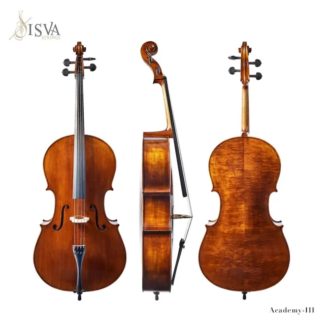 【ISVA】Academy-III 進階學院系列 手工大提琴|仿古工藝 音色飽滿 共鳴提升 進階演奏推薦?(官方直營)