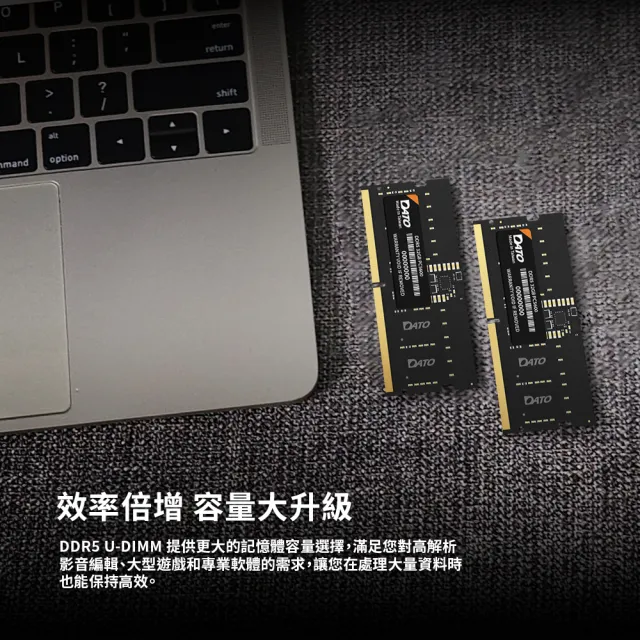 【DATO 達多】DDR5 5600 16GB 筆記型記憶體(DT16G5DS56)