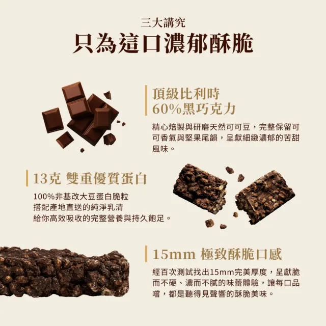 【Spark Protein】濃巧蛋白脆棒16入(多口味任選)