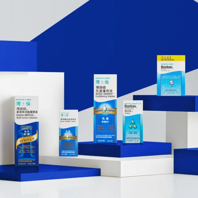【BAUSCH+LOMB 博士倫】博視頓先進清潔液30ml(硬式隱形眼鏡 角膜塑型片)