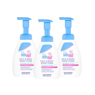 【SEBAMED 施巴】活萃泡泡慕斯 400mlx3入