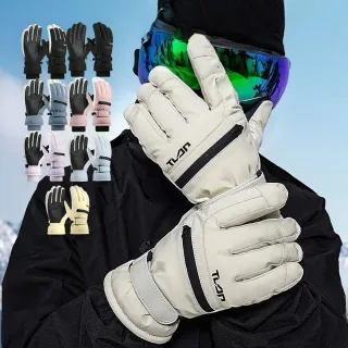 【橘魔法】口袋拉鍊防風防水手套 親子款 大人 兒童 大童 女童 男童 滑雪 玩雪 騎車 手套 寒流 防寒