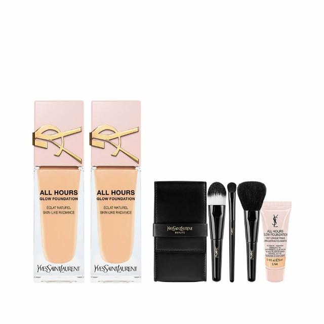 【YSL】官方直營 恆久完美裸光無瑕粉底露雙入組(粉光瓶X2)