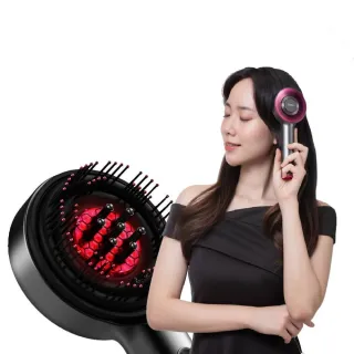 【breo 倍輕鬆】倍摩梳 二代雙紅光頭皮按摩梳(Scalp 3s)