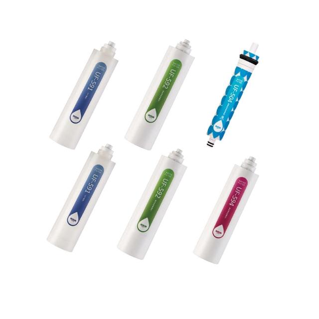 【賀眾牌】UR-6602AW-1專用濾芯(內含濾芯UF-591*2、UF-592*2、UF-504*1、UF-594*1)