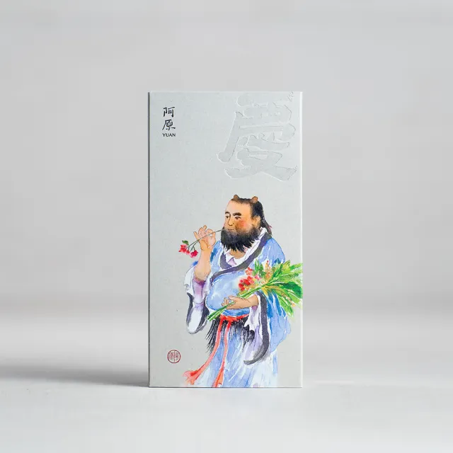 【阿原】守護神慶豐收-神農禮盒(艾草皂115g+魚腥草皂115g+白鶴草皂115g 溫定安神.淨化髒污.溫潤滋養)