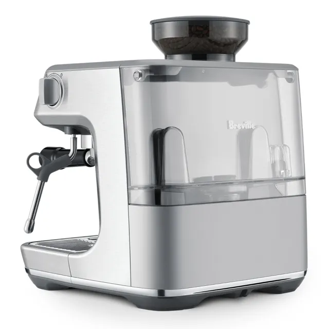 【Breville】BES878XL the Barista Pro™ 專業級複合式研磨義式咖啡機（金屬銀）(總代理公司貨)