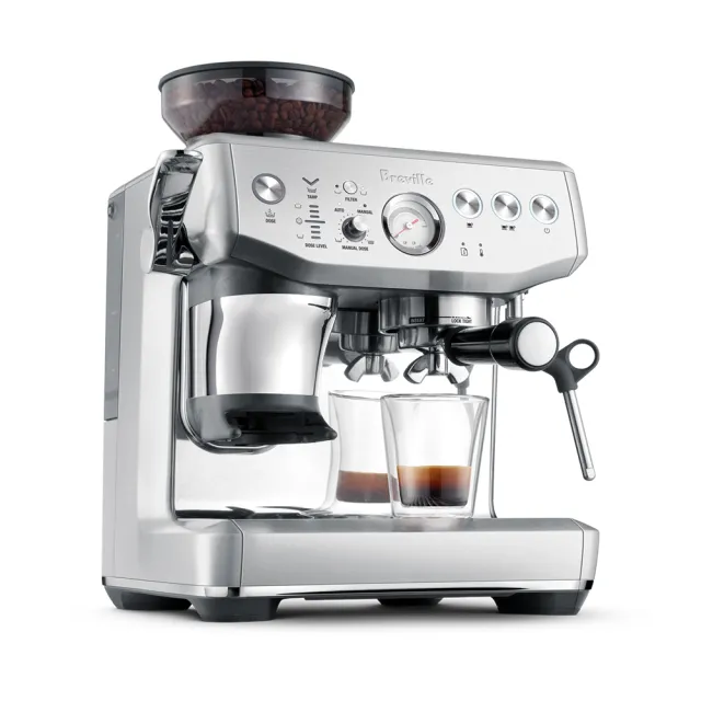 【Breville】BES876XL the Barista Express Impress咖啡機（極酷黑）(總代理公司貨)