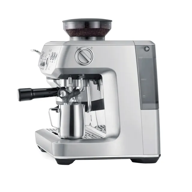 【Breville】BES876XL the Barista Express Impress咖啡機（雪花白）(總代理公司貨)