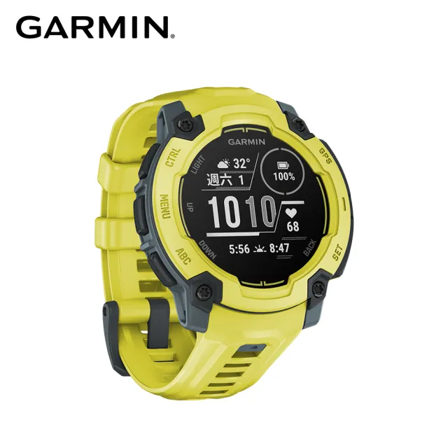 【GARMIN】INSTINCT E 本我系列 GPS腕錶(45mm)