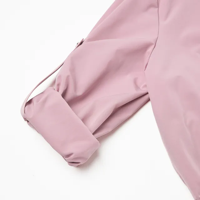 【ILEY 伊蕾】冰肌雙排釦短版小外套(兩色；M-XL；1242014050)