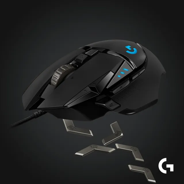 【Logitech G】G502 Hero 電競有線滑鼠