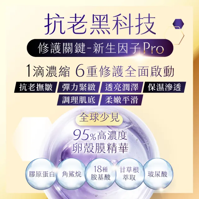 【OZIO 歐姬兒】★BO卵殼膜美容液-18ml(95%高濃度卵殼膜精華)