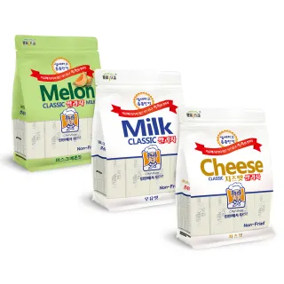 【Health Daily 健康日誌】韓式米餅 240g(起司/牛奶/哈密瓜牛奶)