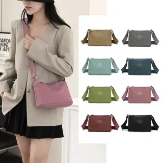 【吉豐洋行】舒適寬背揹帶多款多色多隔層防潑水斜背包/側背包/通勤包