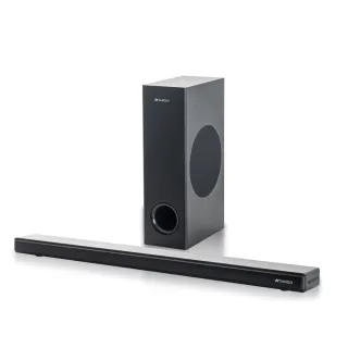 【SANSUI 山水】聲立方2.1聲道 重低音藍芽聲霸 家庭劇院SoundBar(SAS-202)