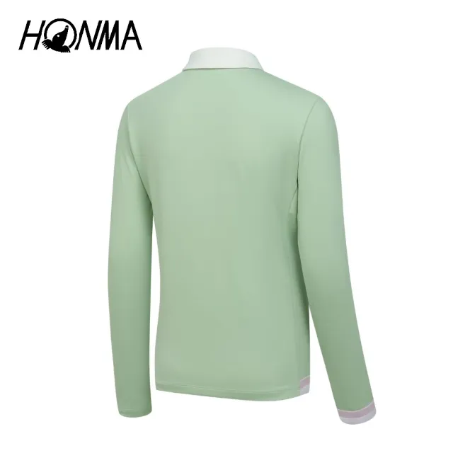 【HONMA 本間高爾夫】女款長袖保暖POLO衫 秋冬款 日本高爾夫專業品牌(S-L 多色任選HWJQ705R911)