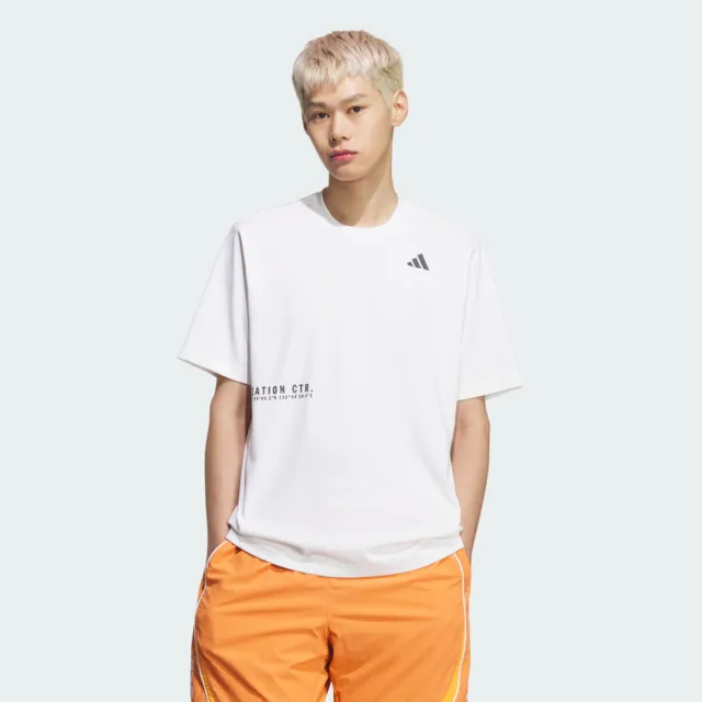 【adidas 愛迪達】Bl S::s Tee 男 T恤 運動上衣 休閒短袖 白 灰 亞版(KF3703)