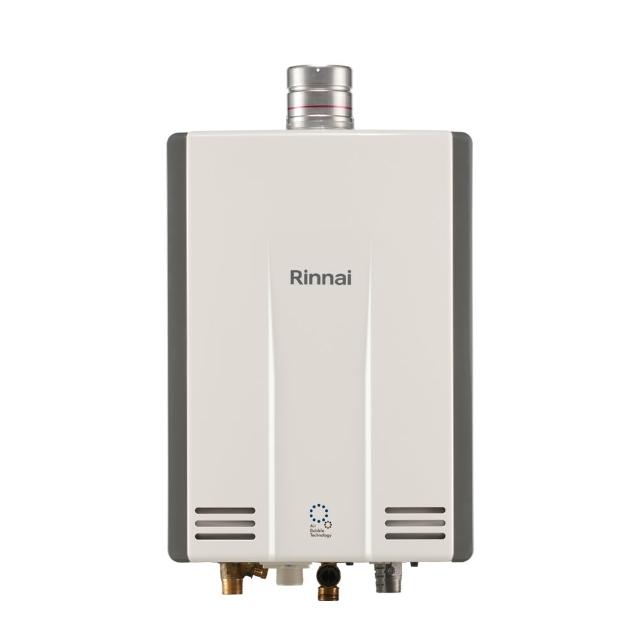  Rinnai 林內牌 REU-UA2426WFD 瓦斯熱水器，採用 FE 強制排氣式設計，機械控溫功能，提供穩定高效熱水輸出。尺寸 356x503x182mm，能源效率第二級，適用 110V 電壓，保固 1 年。BSMI 許可依原廠公告，適閤家庭日常使用，安全可靠的熱水解決方案。 