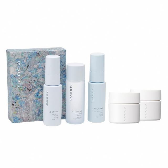 即期品【SUQQU】晶采水妍亮采禮盒限定組(加贈立體按摩霜60g)