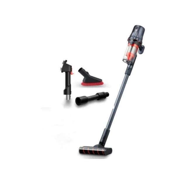 【陳傑憲代言TECO 東元】綠光顯塵無線吸塵器XJ2501CB(寵物大全配組/23Kpa/九錐氣旋/HEPA過濾/絨毛電動滾刷)