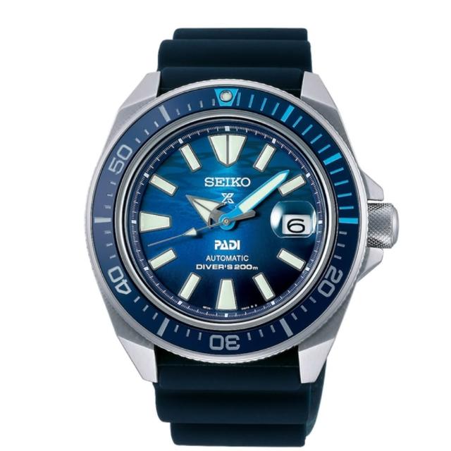 【SEIKO 精工】Prospex PADI武士 特別限定款 200米潛水機械錶-43.8mm(SRPJ93K1/4R35-03W0F)