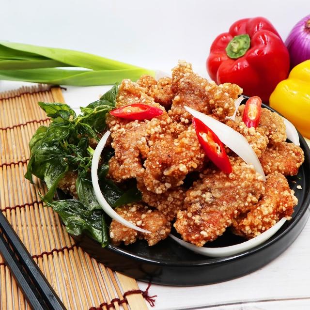 【金園排骨】厚切里肌500g*5包(買2組送去皮去骨雞腿鹽酥雞1包)