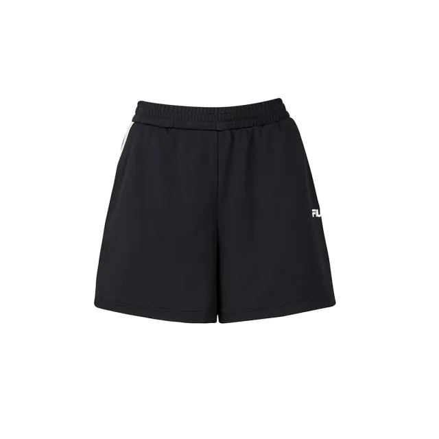 【FILA】女吸排短褲-黑色 5SHA-1721-BK