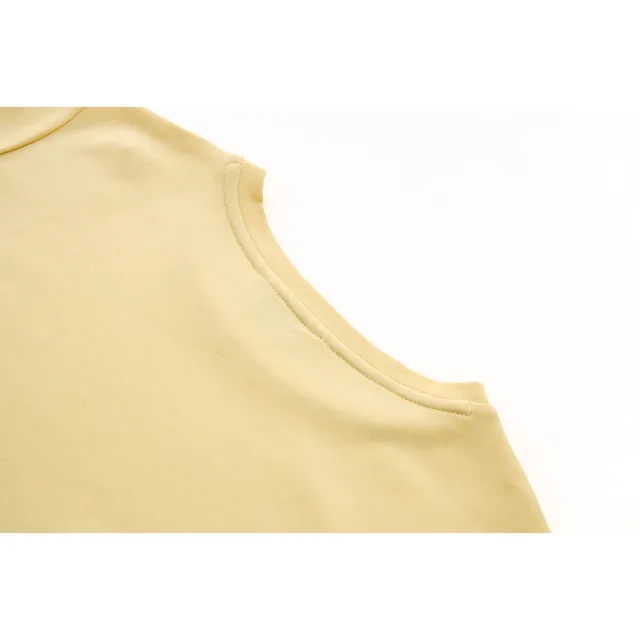 【FILA】女短袖圓領T恤-奶油黃 5TEA-1715-YE
