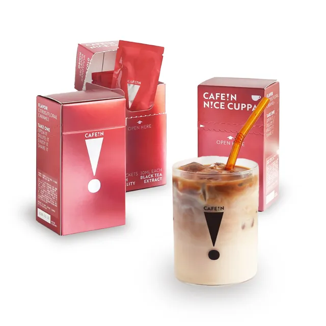 【CAFE!N 硬咖啡】N!CE CUPPA 樂萃紅茶包*3盒(30ml/8包/盒)