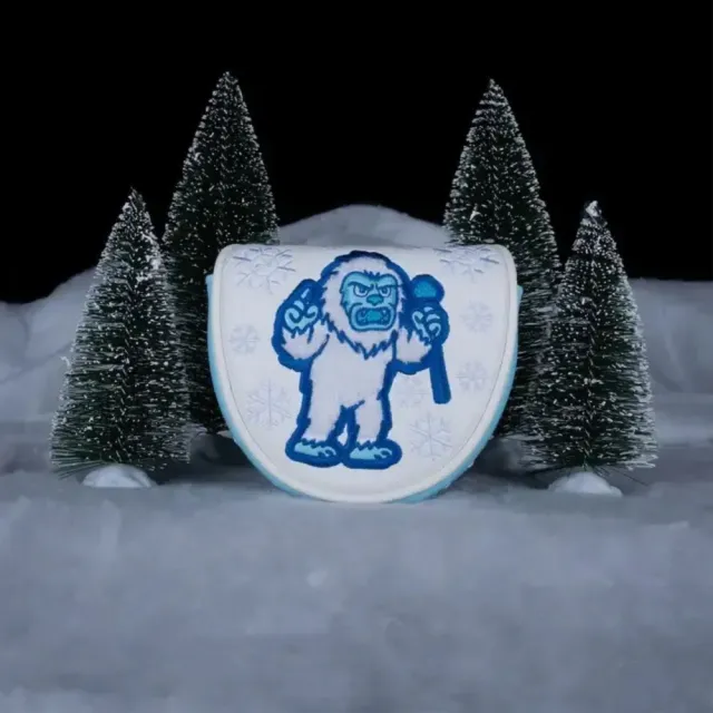 【LAB Golf】(官方直營) LAB Golf Yeti Monster Headcover 限量推桿桿套｜大雪怪款