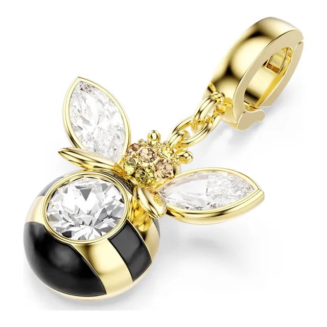 【SWAROVSKI 施華洛世奇】Idyllia Charm 可愛小蜜蜂吊飾 618年中慶 推薦(5743132)