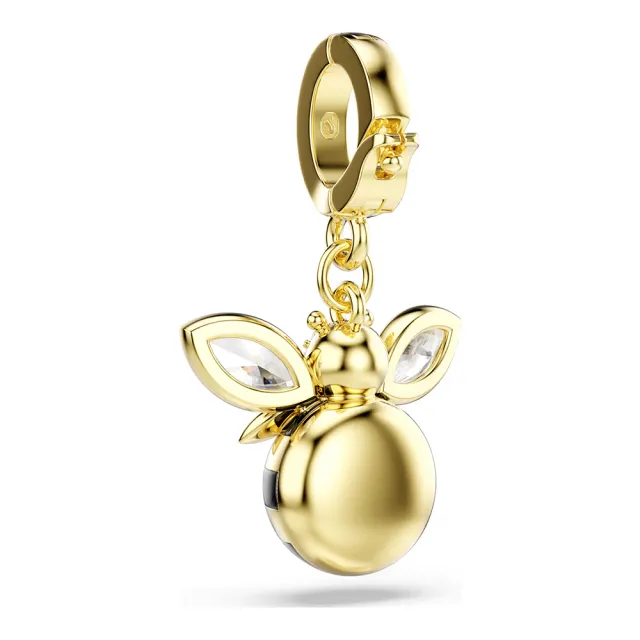 【SWAROVSKI 施華洛世奇】Idyllia Charm 可愛小蜜蜂吊飾 618年中慶 推薦(5743132)