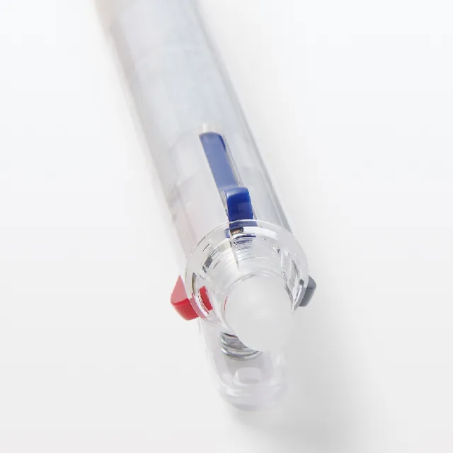 【MUJI 無印良品】可擦膠墨筆.3色/黑、紅、藍(0.38/0.5)