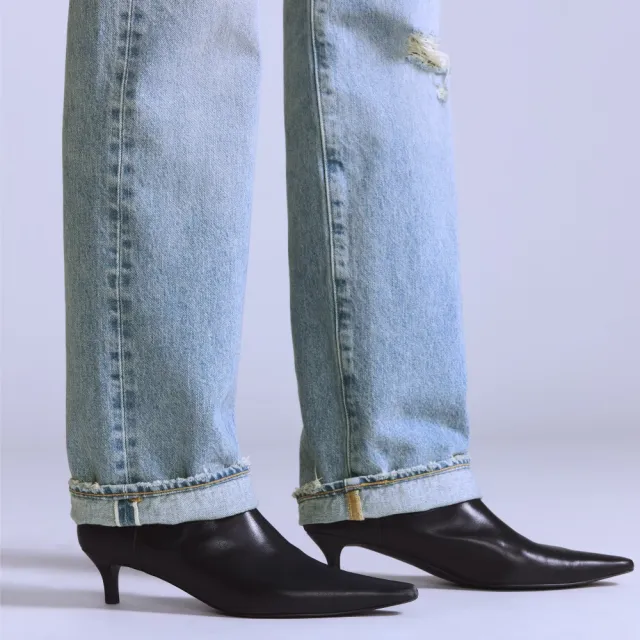 【LEVIS】BLUETAB™ 70”s501高腰直筒牛仔褲 / 日本製 / 原色 女生牛仔褲 人氣新品 004TF-0002