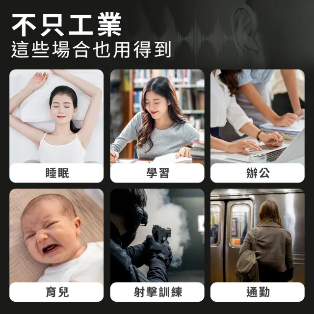 工業用抗噪音耳罩 工業隔音耳罩 車床防噪耳罩 木工隔音耳罩 工業級防護耳罩 職安耳罩190-LDB