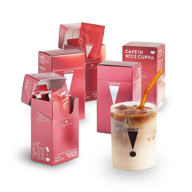 【CAFE!N 硬咖啡】N!CE CUPPA 樂萃紅茶包*5盒(30ml/8包/盒)