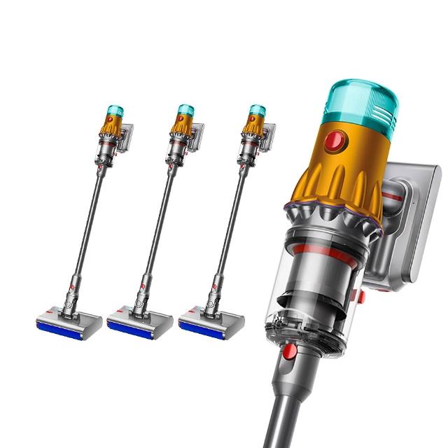 【dyson 戴森】V12s Detect Slim Submarine SV46 乾溼全能洗地吸塵器(雙主吸頭 全新升級版 洗地機)(超值組)