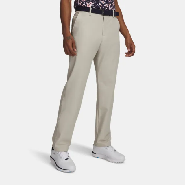 【UNDER ARMOUR】UA雙11精選 男 Drive 直筒長褲_1364407-289(米色)