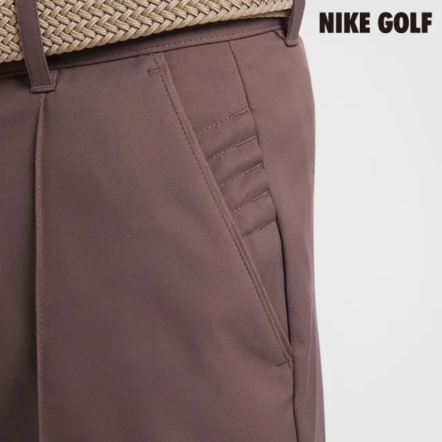 【NIKE GOLF】Nike Golf Club 女子 Dri-FIT 高爾夫長褲 圖騰黑紫色(IH3245-502)