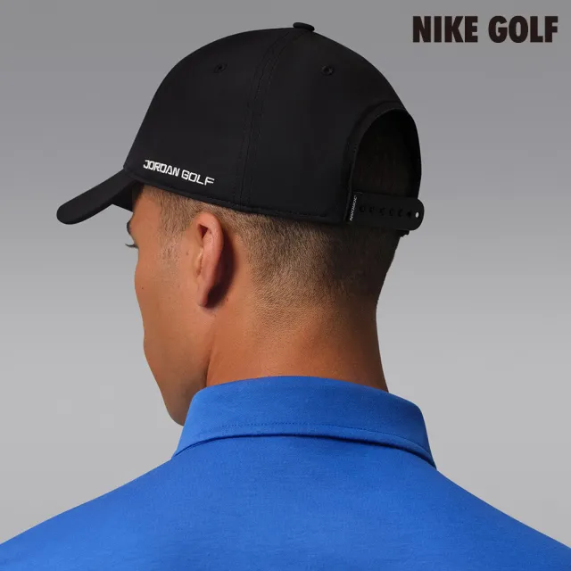 【NIKE GOLF】Jordan Club Dri-FIT 筆挺高爾夫帽 黑色(IM4515-010)