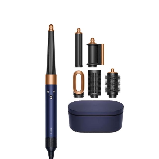 【dyson 戴森】HS08 Airwrap i.d.™ 藍牙多功能造型器/吹風機/捲髮器/捲髮棒(普魯士藍色)