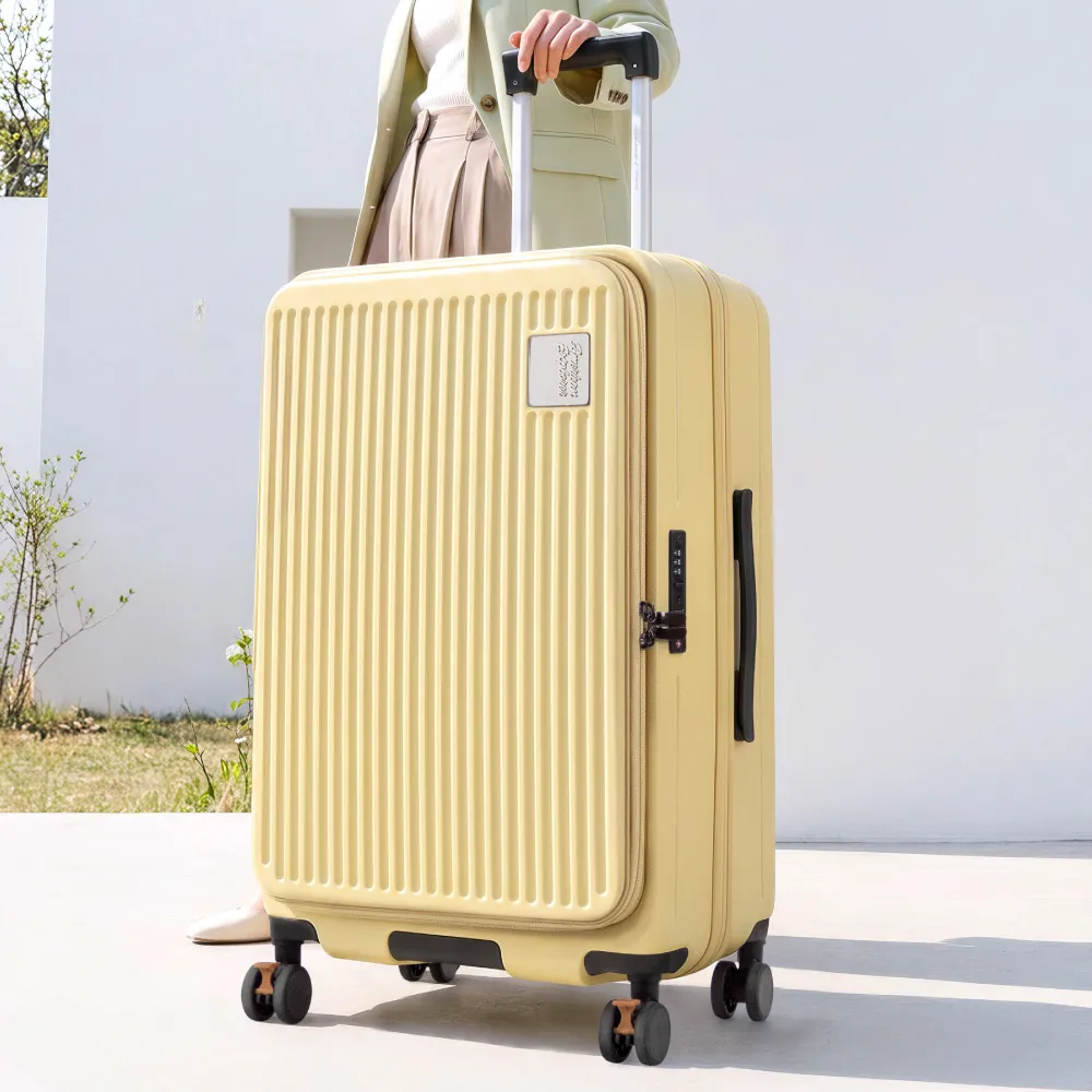 【American Explorer 美國探險家】29/20+24吋 前開式行李箱 可擴充 雙排輪 上掀式 CF8/CF62 旅行箱